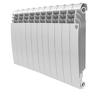 Радиатор биметаллический Royal Thermo BiLiner 500 Bianco Traffico (Белый) - 11 секций